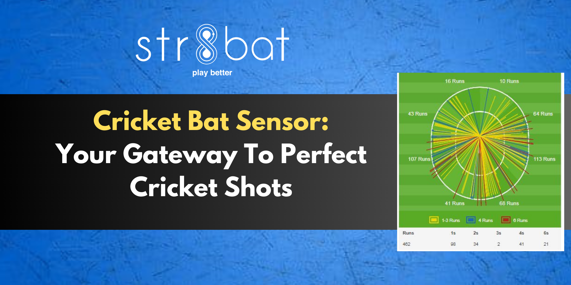Cricket Shots Direction wagon wheel 