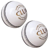360 Cricket White Leather Ball